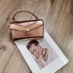 Bvlgari 5061-1 Top Handle Bag – Rose Gold, 19 cm