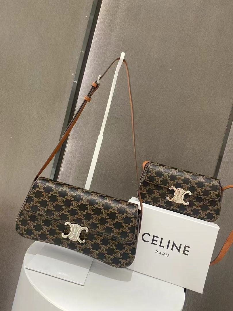 celine-8188-shoulder-bag-dark-brown-28-cm-1.jpg Celine 8188 Shoulder Bag – Dark Brown, 28 cm - Image 1
