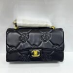 Chanel 1112-C Shoulder Bag – Black, 26 cm