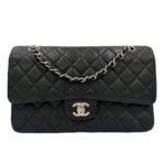 Chanel 1112 球纹 Shoulder Bag – Black, 26 cm