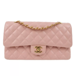 Chanel 1112 球纹 Shoulder Bag – Light Pink, 26 cm