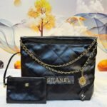 Chanel 2002 Tote Bag – Black, 36 cm
