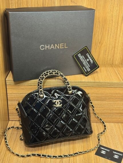 Chanel 2872 Top Handle Bag – Black, 20 cm