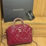 Chanel 2872 Top Handle Bag – Burgundy, 20 cm