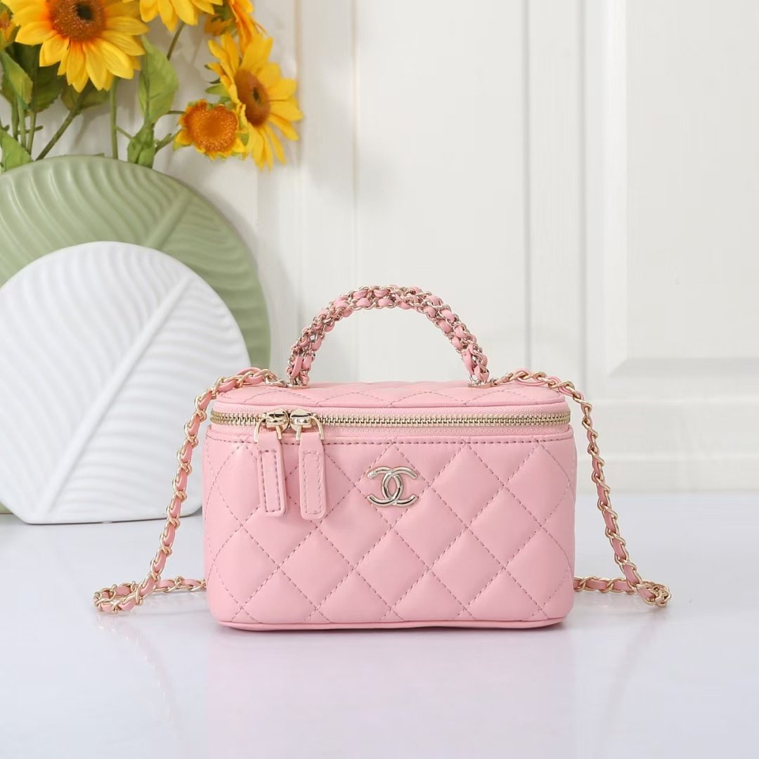 chanel-2878-mini-bag-pink-17-cm-1.jpg Chanel 2878 Mini Bag – Pink, 17 cm - Image 1