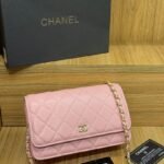 Chanel 33814 Wallet on Chain – Pink, 19 cm