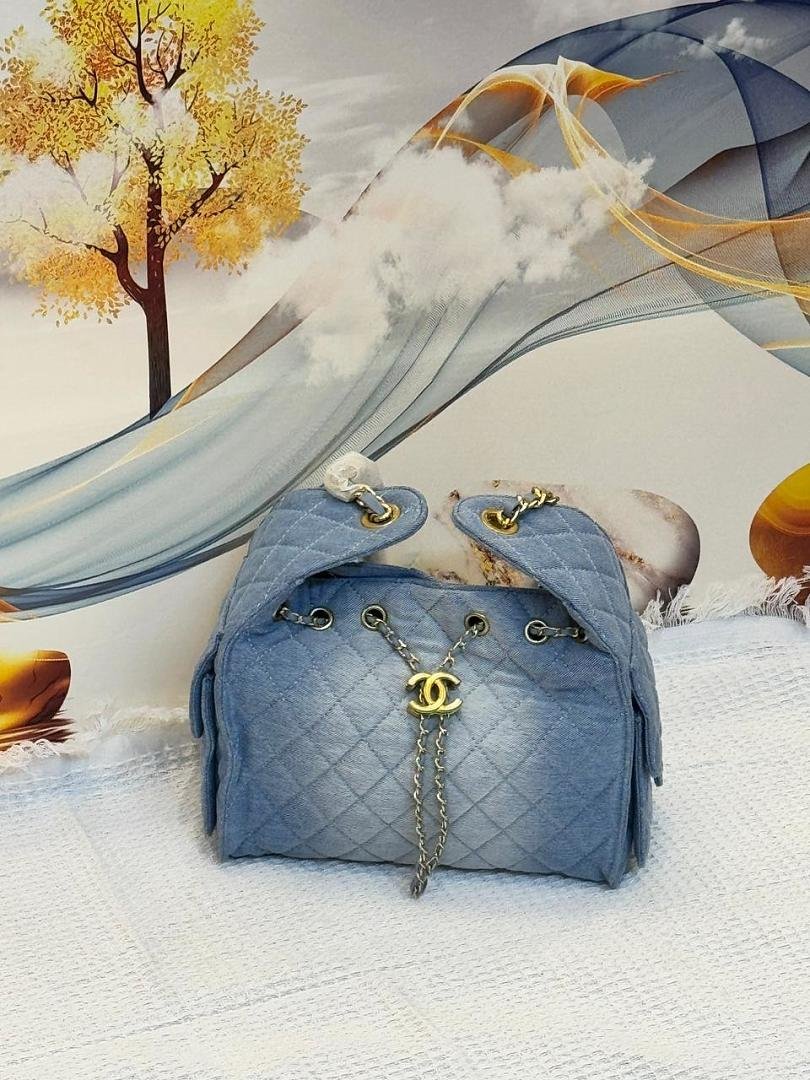 chanel-5032-bucket-bag-light-blue-26-cm-1.jpg Chanel 5032 Bucket Bag – Light Blue, 26 cm - Image 1