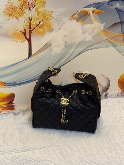 Chanel 5032 Shoulder Bag – Black, 26 cm