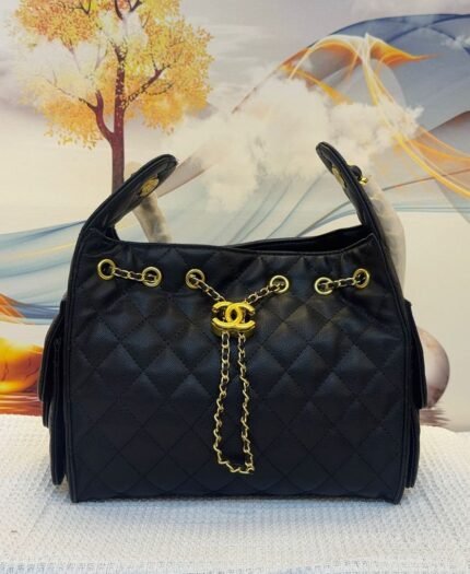 Chanel 5032 Shoulder Bag – Black, 26 cm
