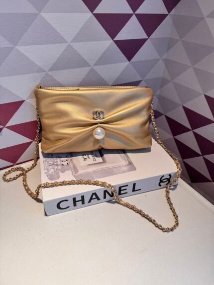 Chanel 5035 Shoulder Bag – Gold, 24 cm
