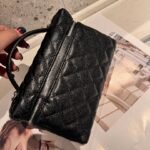 Chanel 5070 Top Handle Bag – Black, 20 cm