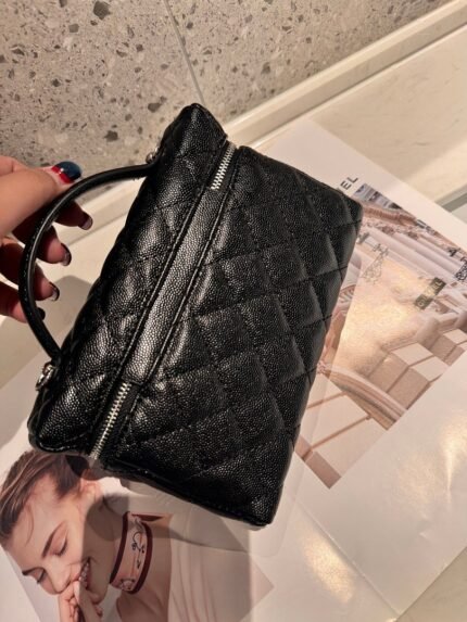 Chanel 5070 Top Handle Bag – Black, 20 cm
