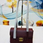 Chanel 5133 Shoulder Bag – Burgundy, 23 cm