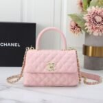 Chanel 5516 Top Handle Bag – Pink, 20 cm