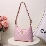Chanel 8315-1 Shoulder Bag – Light Pink, 23 cm
