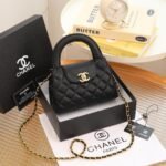 Chanel 8319 1913 Top Handle Bag – Black, 19 cm