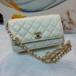 Chanel 8805 Wallet on Chain – Ivory, 19 cm