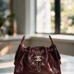 Chanel C2512 Shoulder Bag – Burgundy, 25 cm