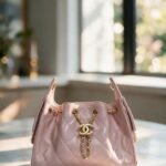 Chanel C2512 Shoulder Bag – Dusty Pink, 25 cm