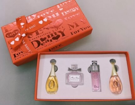 Dior 4 pieces mini set Love Edition Gift Box