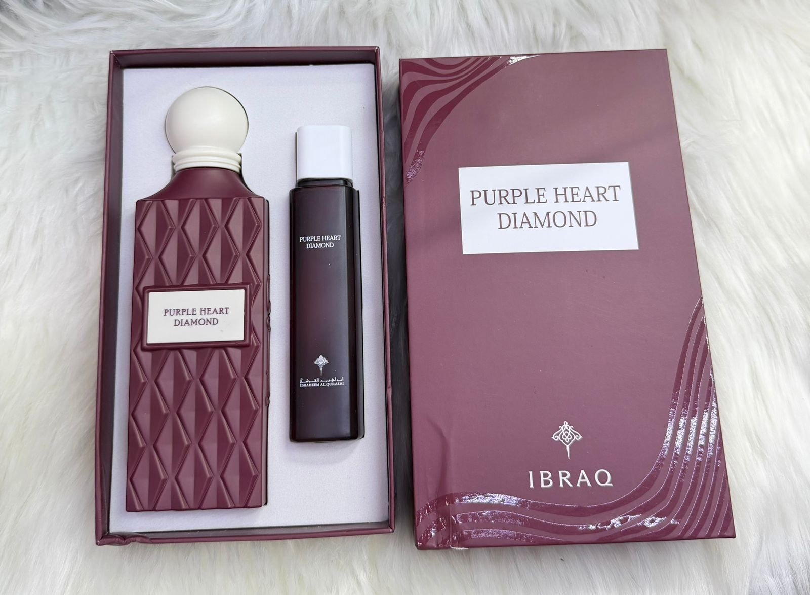 fbae1839-cfcd-4893-93f8-5c6a8c551ef2 Purple Heart Diamond Eau de Parfum by IBRAQ - Image 1