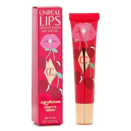 Charlotte Tilbury Unreal Lips Healthy Glow Nectar Oil | Cherry Glaze 14ml