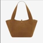 YSL Saint Laurent Le 5 À 7 Bea Bag in Suede Caramel Cognac - Image 2