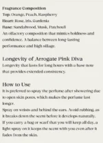 Arrogate Pink Diva 200 ML