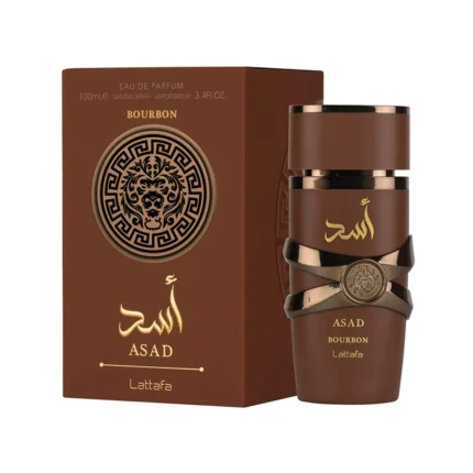 Asad Bourbon perfume for men by Lattafa Eau de Parfum 100 ml