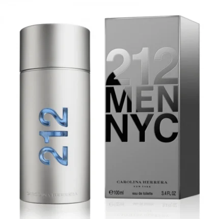 Carolina Herrera 212 Men Eau de Toilette 100 ml Fragrance for Men